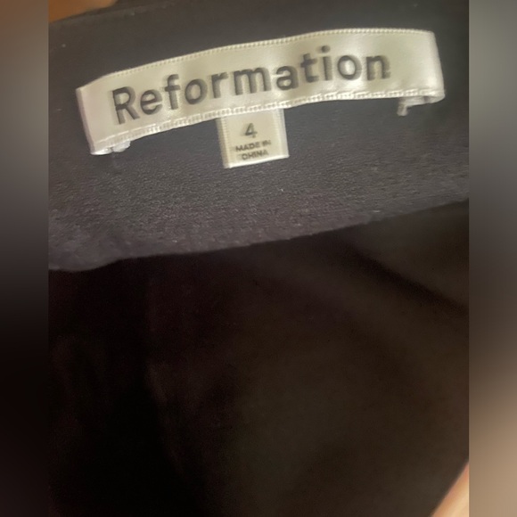 Reformation Ballari Dress size 4 black - Picture 7 of 7